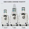 20/24/28 inch Travel Luggage Bags Suitcase Cup Holder Trolley Suitcase