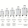 20/24/28 inch Travel Luggage Bags Suitcase Cup Holder Trolley Suitcase
