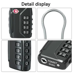 cn-11134207-7r98o-ltoq2nj6bf19ad.webp KIPRUN TSA Approved 4 Digit Combination Cable Travel Lock