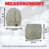 my-11134207-7r98q-lsays8vtiubb25.webp Woolen Beanie Hat Scarf Set Free Size
