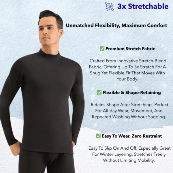 Hitchie Heattech Long John Set Man Free Size L68cm W48cm S58cm