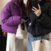 sg-11134201-7rbme-lm9y4yz4utnt8f.webp Random Korean Short Puffer Coat Women Free Size L52cm W56cm S58cm