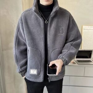 sg-11134201-7rdww-lzoi255bcqh2f8.jpg Men Lamb Fleece Jacket Free Size L70cm W60cm S62cm