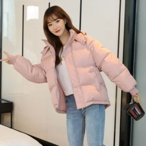 sg-11134201-7rdym-m03uonzx4rbdf6.webp Korean Puffer Bread Coat Women Free Size L60cm W56cm S60cm