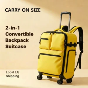 Carry On Backpack Suitcase L35cm W23cm H55cm
