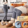 sg-11134201-8262q-mm02xzhuhzin9b.webp Fleece Lined Thermal Leggings Free Size L92cm W32cm
