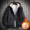 sg-11134205-8261k-ml25la5kllhia4.webp Sherpa Fleece Zip Hoodie Free Size L68cm W58cm S60cm