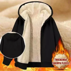 sg-11134275-825zs-mm1jpxqw8c8z50.webp Sherpa Fleece Zip Hoodie Free Size L68cm W58cm S60cm