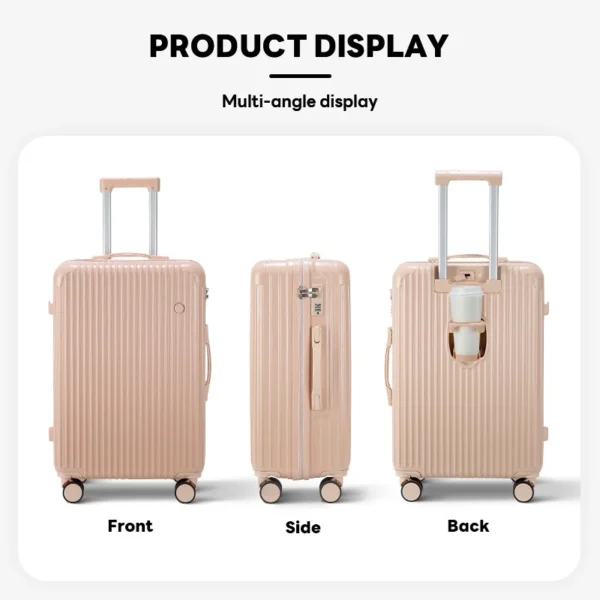 Lightweight Shockproof Travel Luggage 62cm